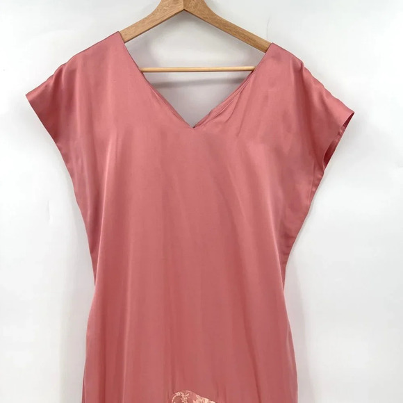 Vintage Satin Laced Mermaid Dress XL - Picture 3 of 10